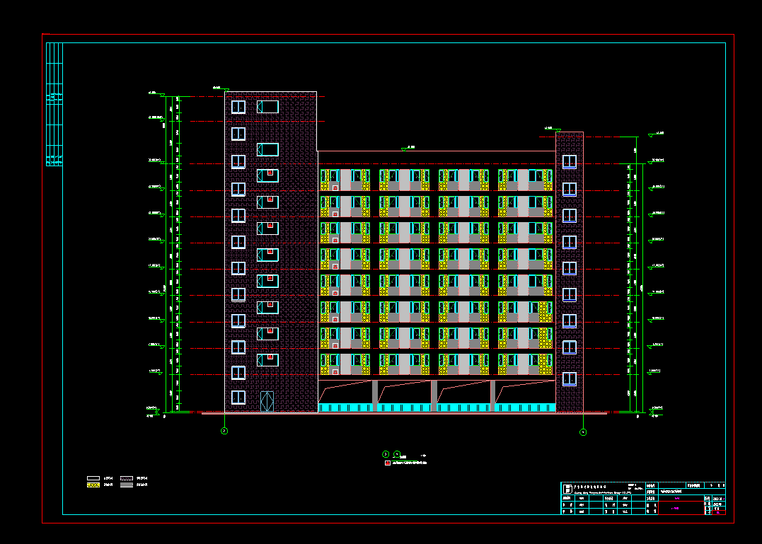 9层7523平某公司宿舍楼
