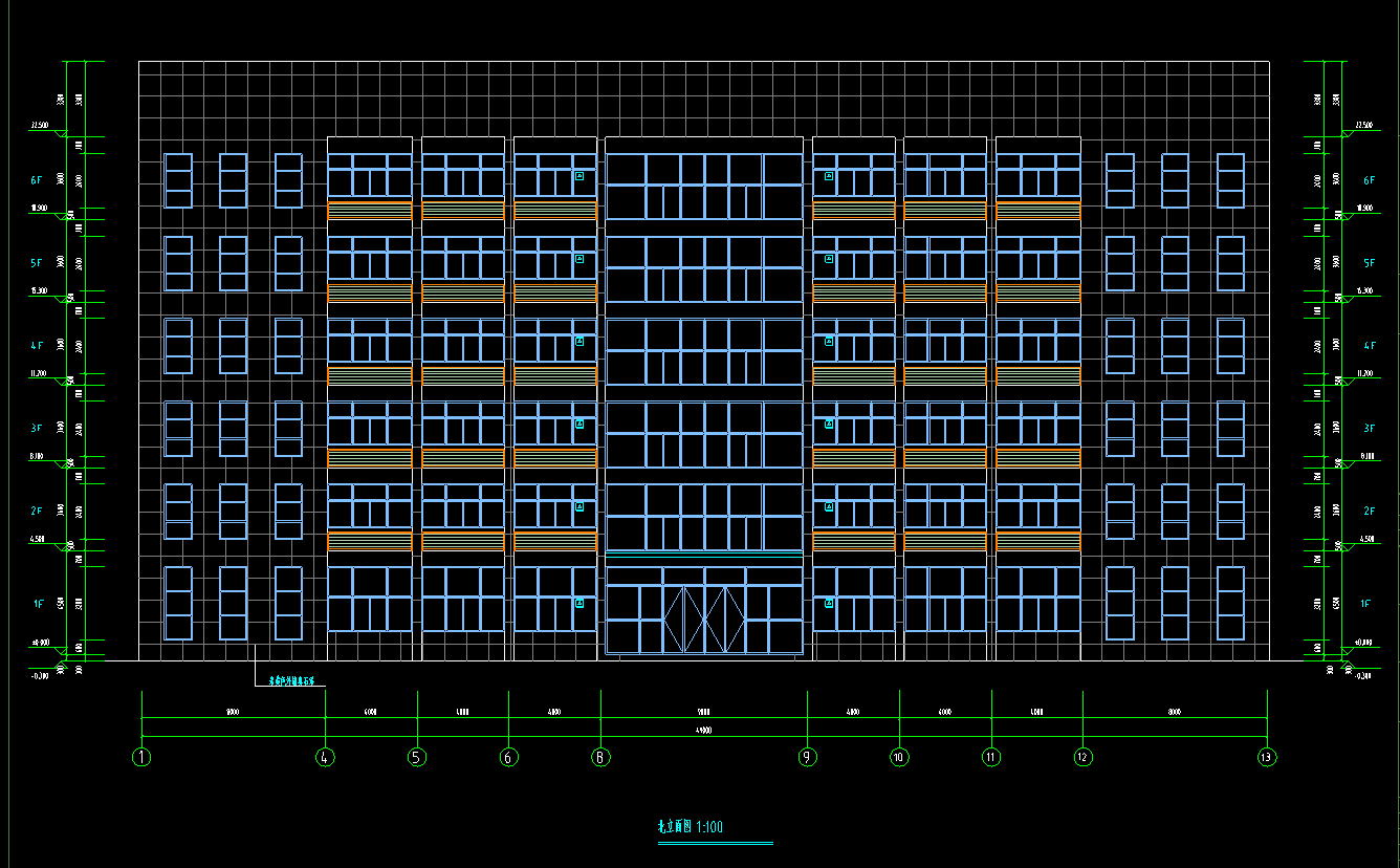 6层4812平某公司办公楼