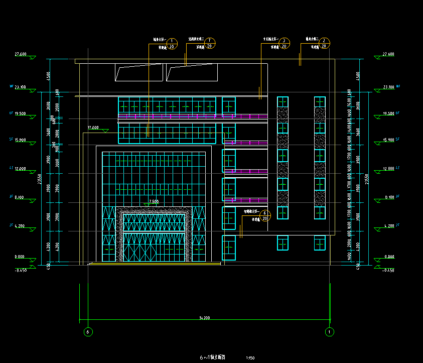 6层3477平某公司办公楼