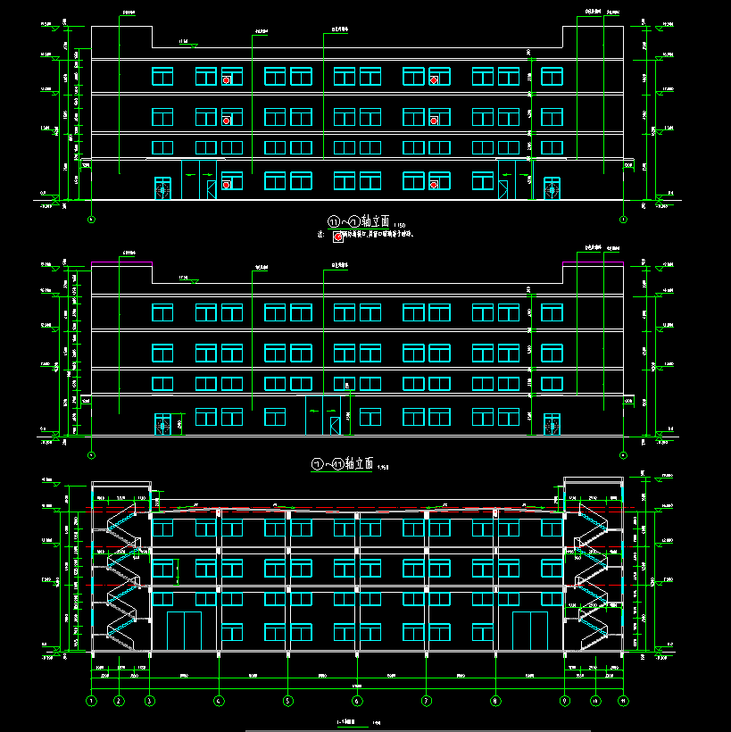 4层12538.8平厂房E