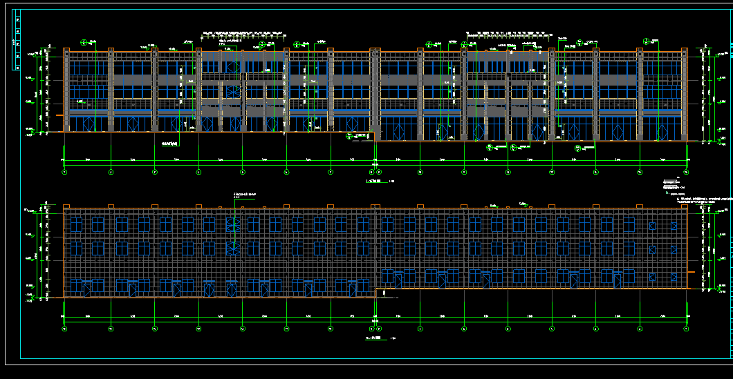 3层5616.27-某公司配套用房办公楼
