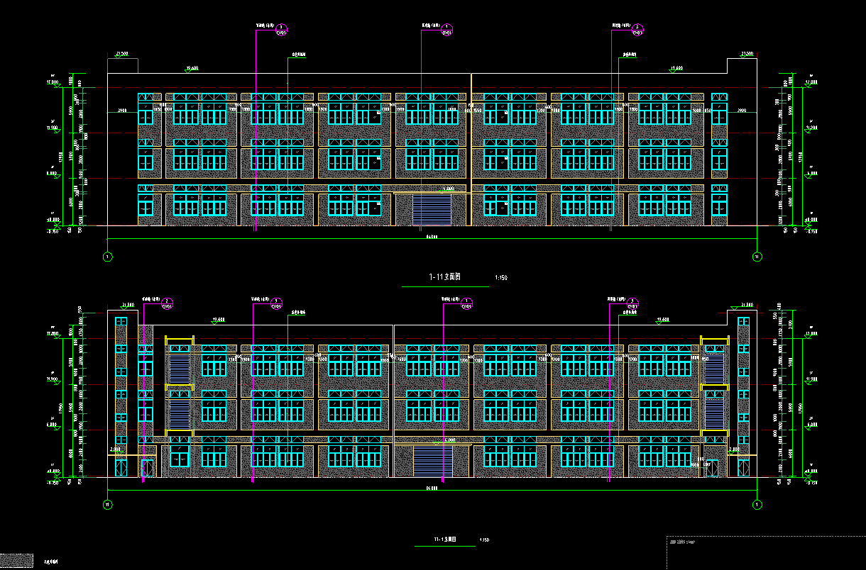 3层5169.44平-某公司厂房二