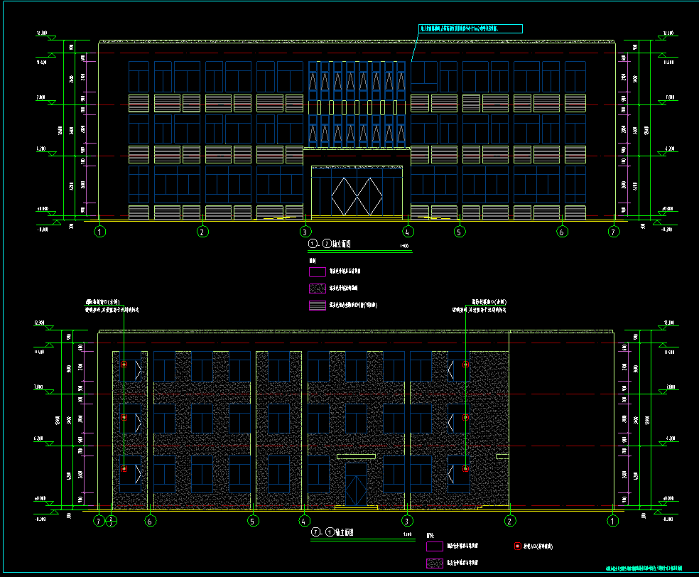 3层1140.5平-某公司办公楼