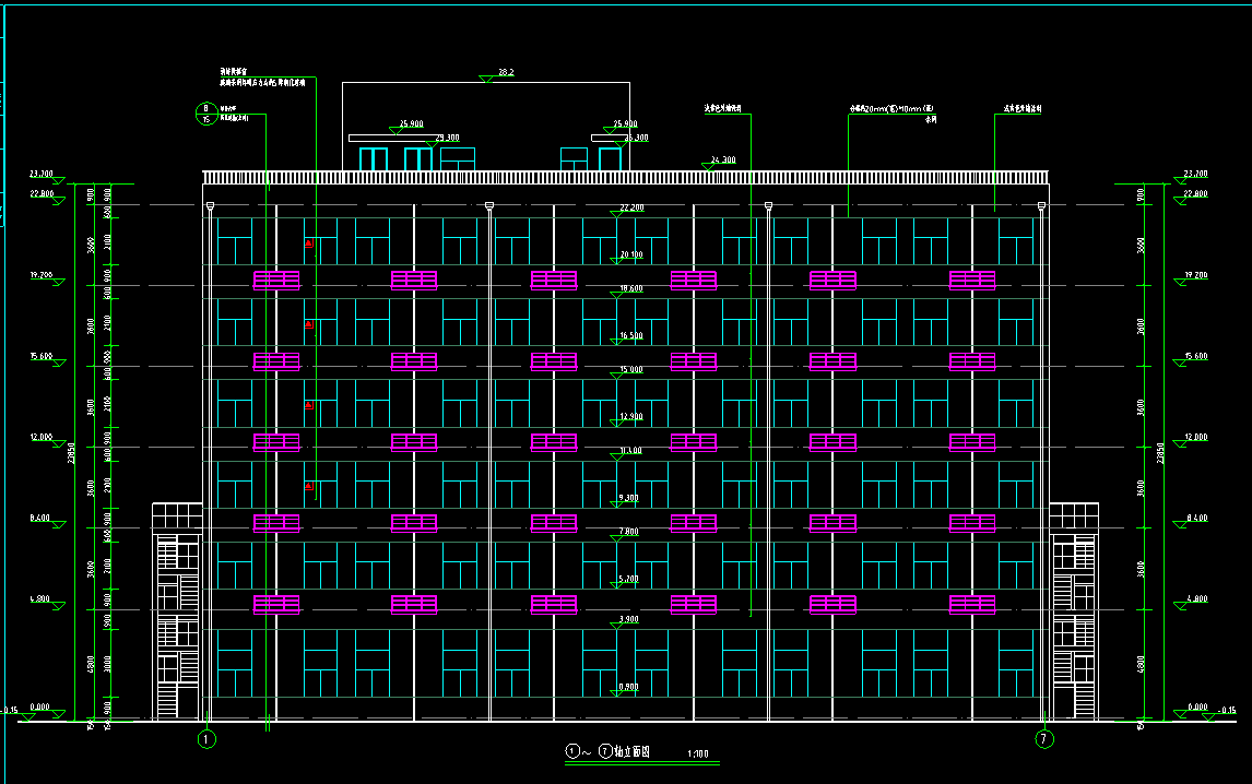 6层3630平-某设备公司宿舍楼