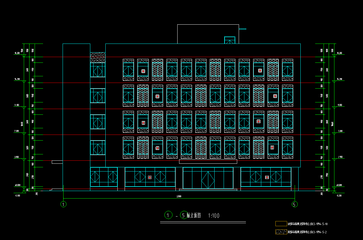 5层2532平-某公司办公楼