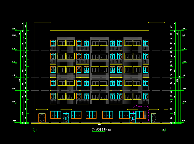 7层3760平-某公司宿舍楼