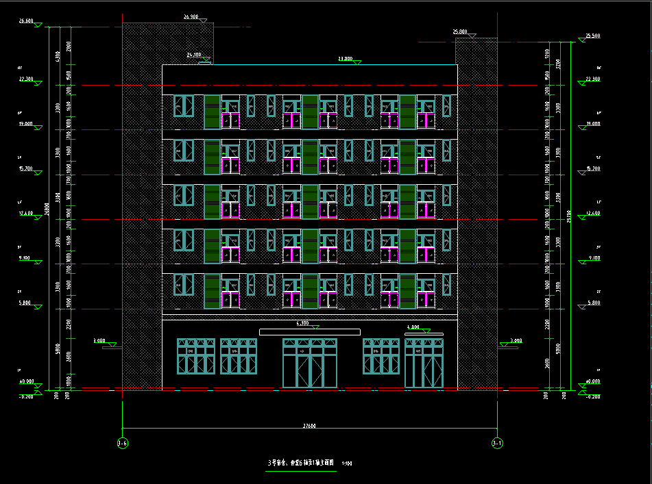 7层3182平-某公司3号宿舍、食堂