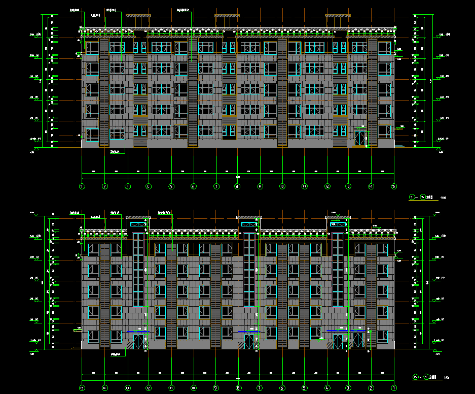 5层2231平-某公司综合楼