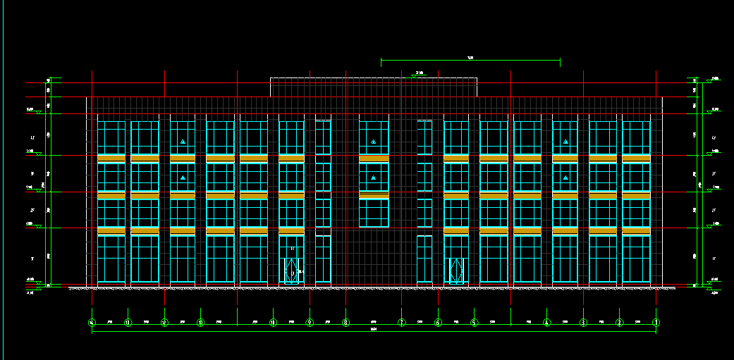 4层4678平-某公司办公楼
