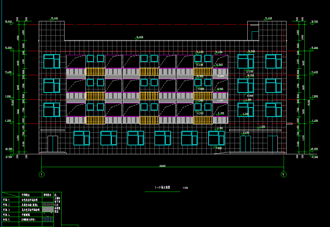 4层2374平-某公司宿舍楼
