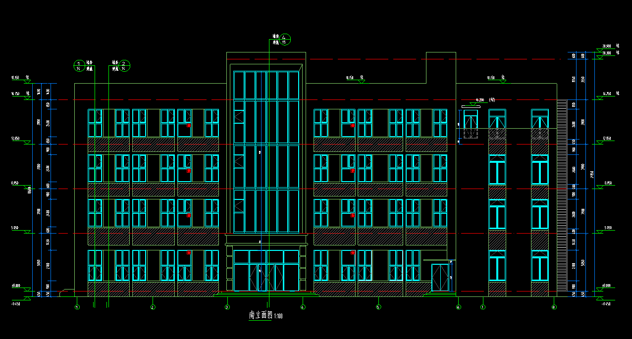 4层1997平-某公司办公楼