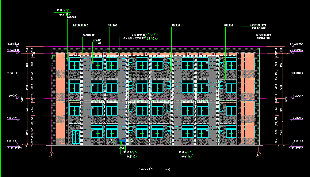 5层1329平-某学生宿舍