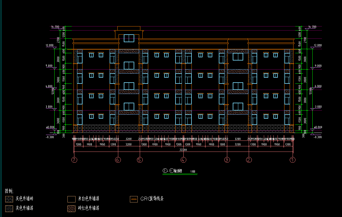 4层1114平-某镇周转房