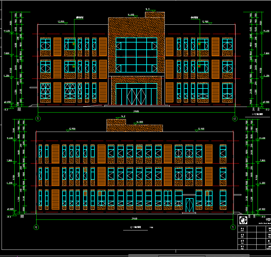 3层1552平-某公司1#办公楼