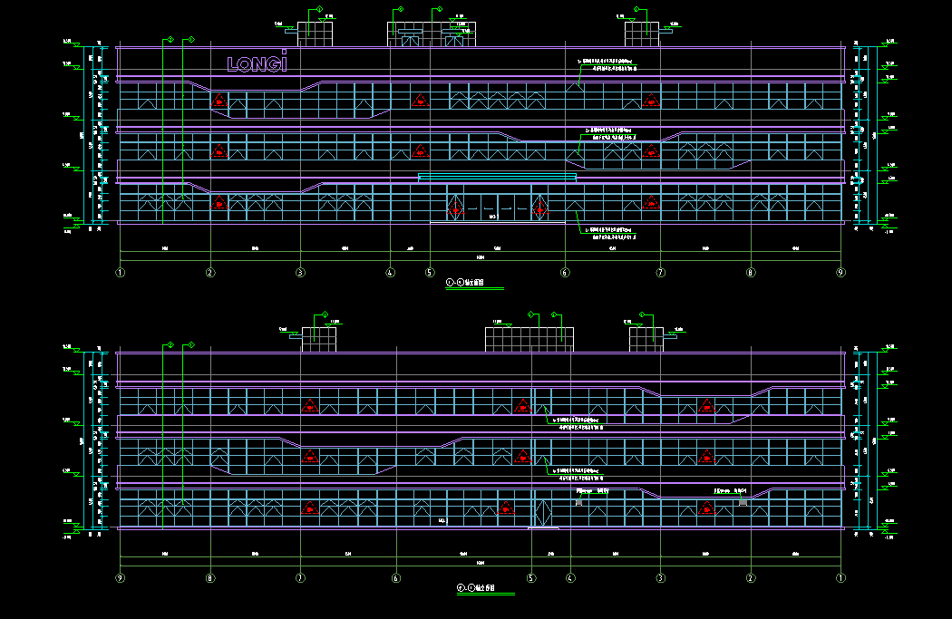 4层5047平-某公司综合楼