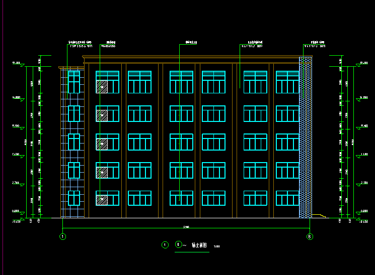 5层2892平-某小学综合楼
