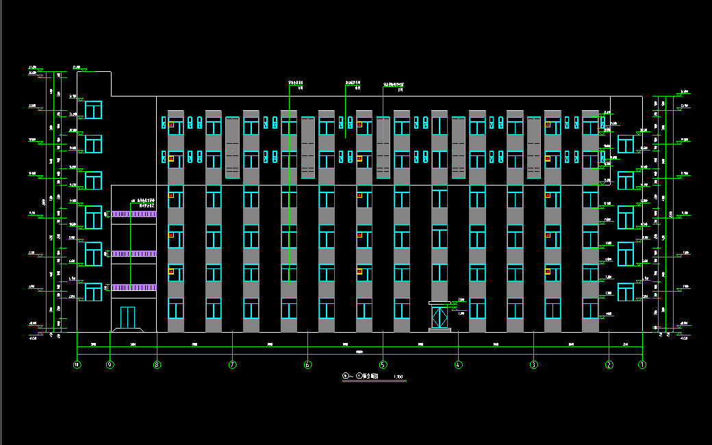 6层5316平-某公司倒班宿舍楼