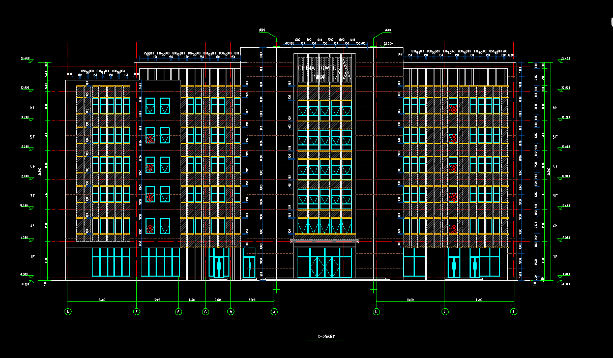 7层6993平-某公司233办公楼