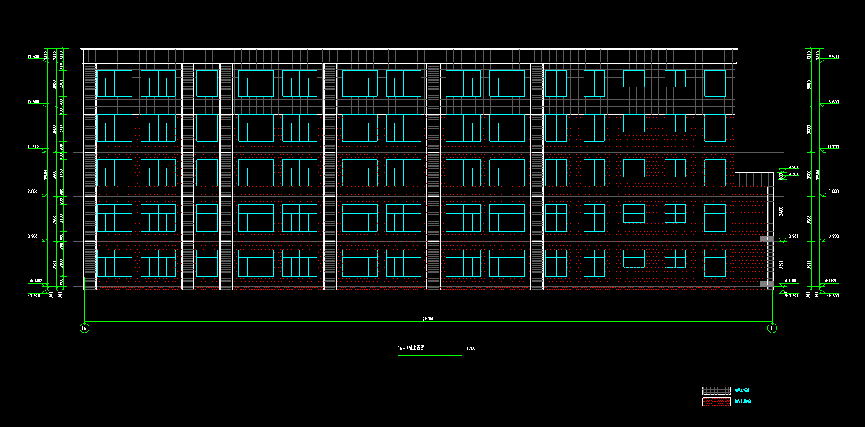 5层7168平-某县中学