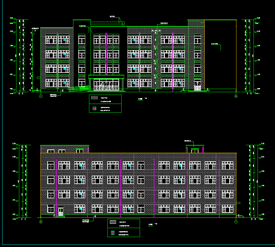4层5991平-某小学综合楼
