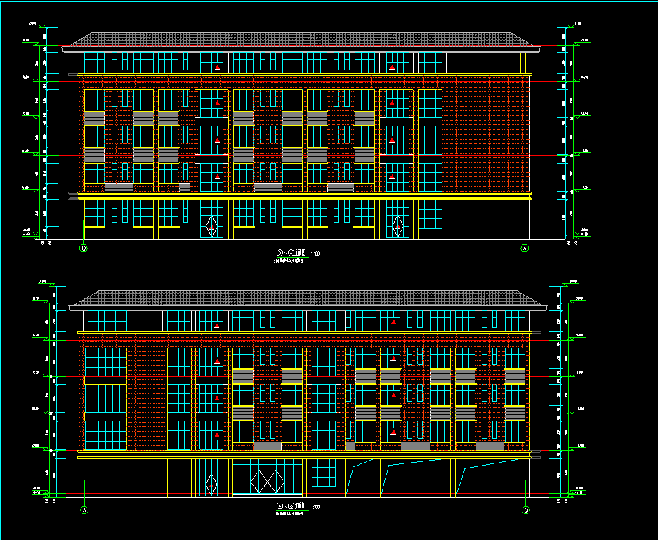 5层6468平-某高级中学多功能综合楼