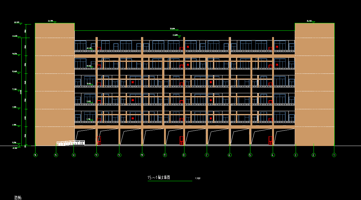 6层4644平-某中学教学综合楼