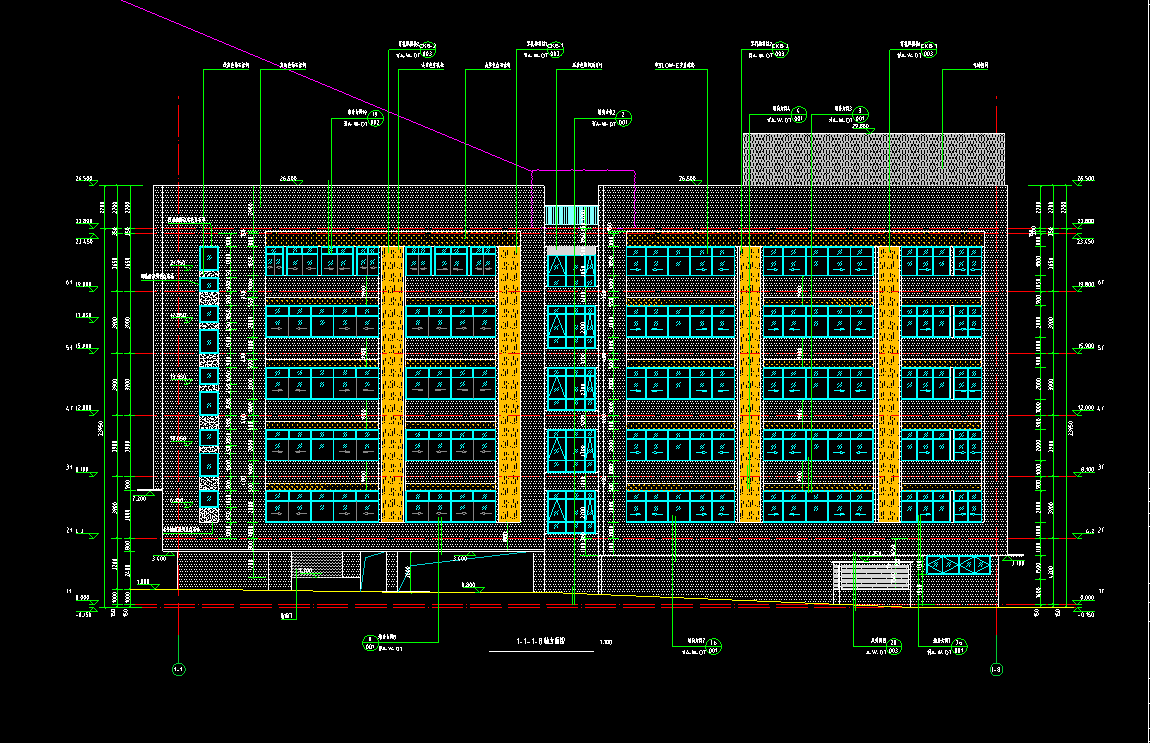 7层10412平-某中学新建教学楼