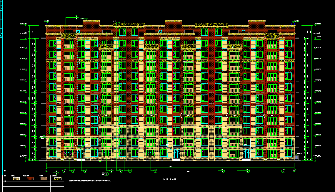 12层10745平-某市万科润园8#住宅