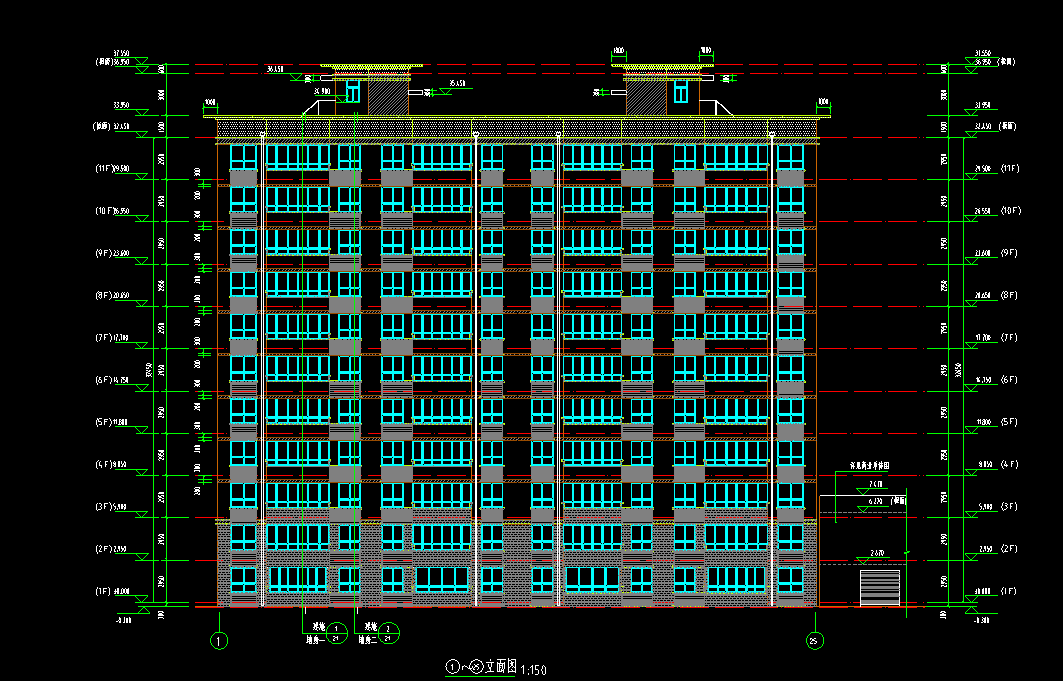 11层4758平-某市锦都25#楼