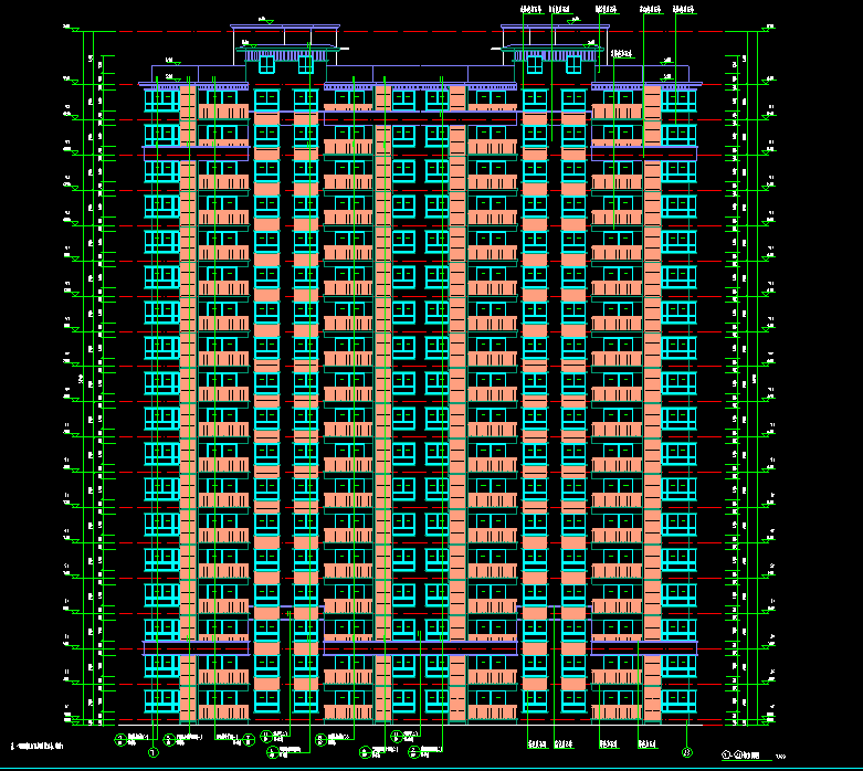 19层10359平-某市宝石湾3#楼