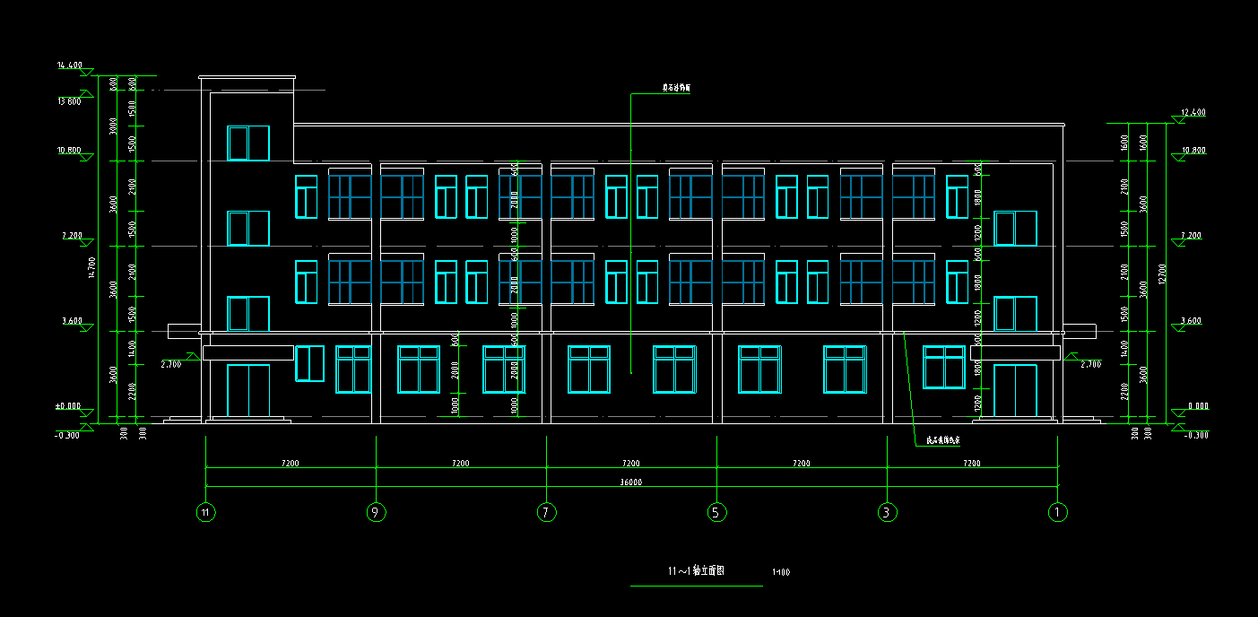 3层2014平-某材料科技有限公司办公楼