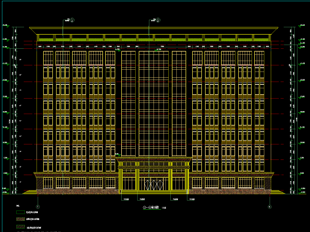 10层10966平-某县疾病预防控制中心综合楼