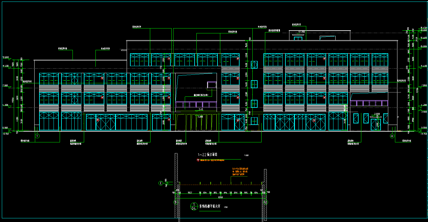 4层3955平方-3#综合楼