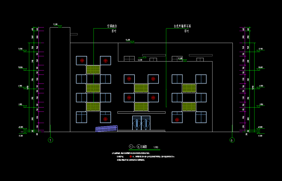 4层1495.7平-某公司综合楼