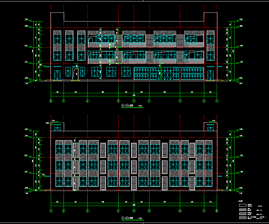 3层2719平-某公司食堂办公楼