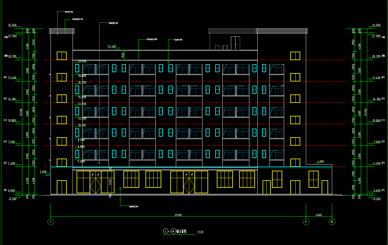 6层3280平-某公司宿舍楼