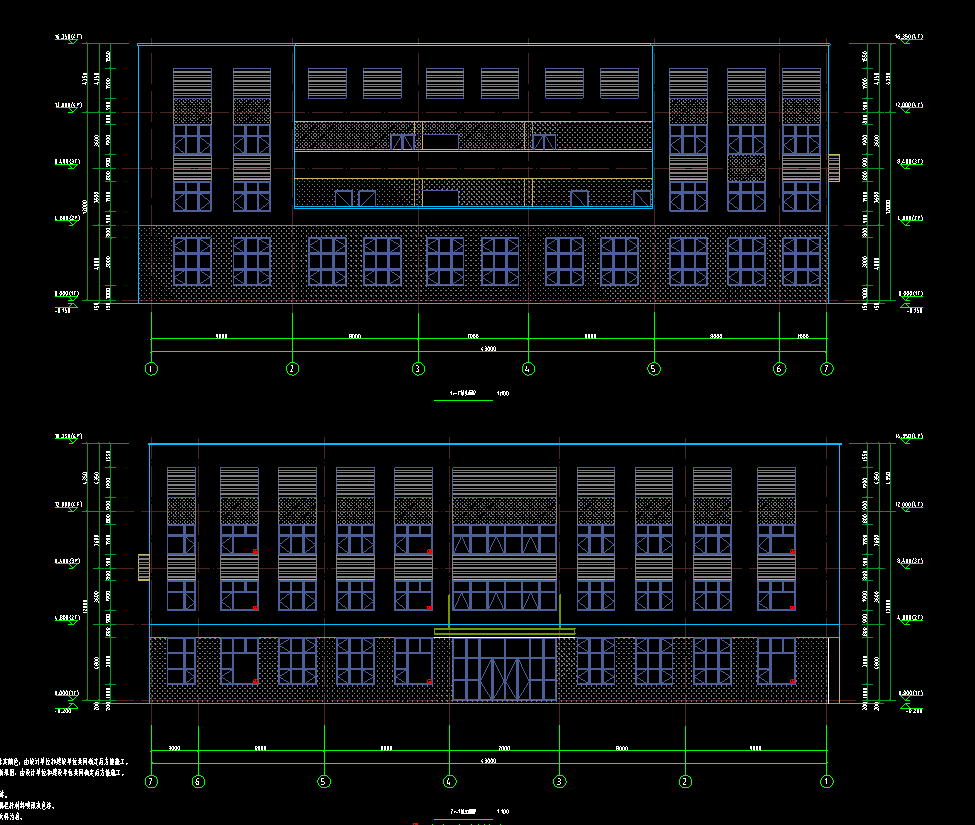 3层2230平-某公司办公楼
