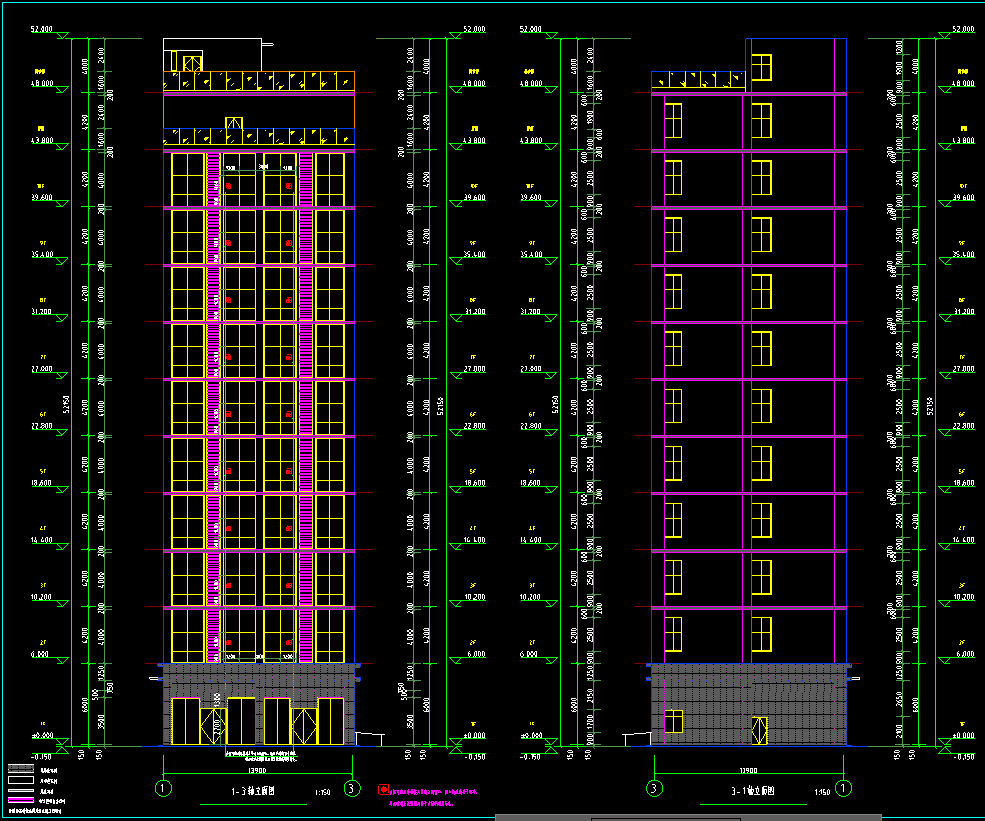 11层2683平-某公司综合办公楼