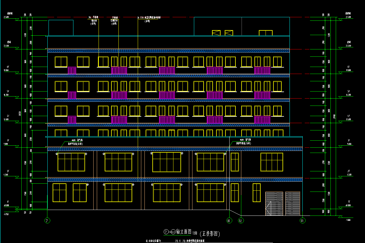 6层3720平-某中学学生宿舍楼