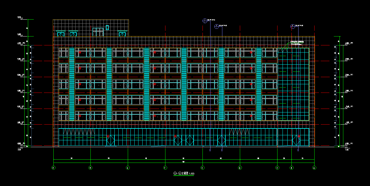 6层7636-某产业倒班宿舍楼