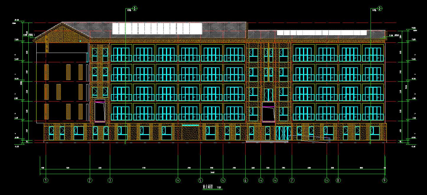 6层7640平-某古镇项目