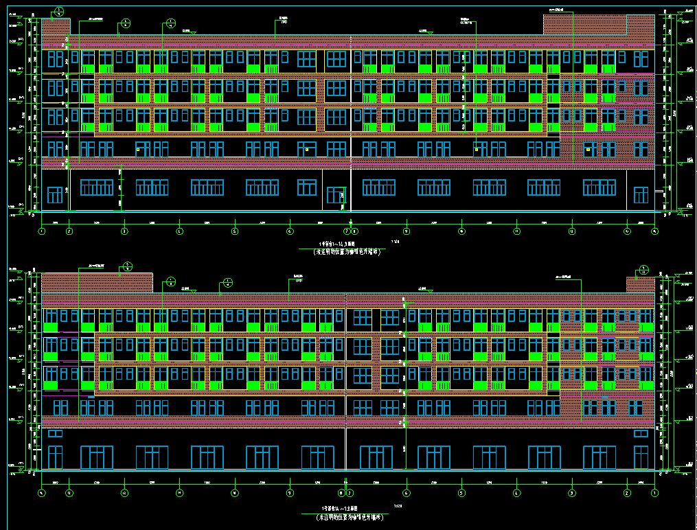 5层7395平-某学校1号宿舍