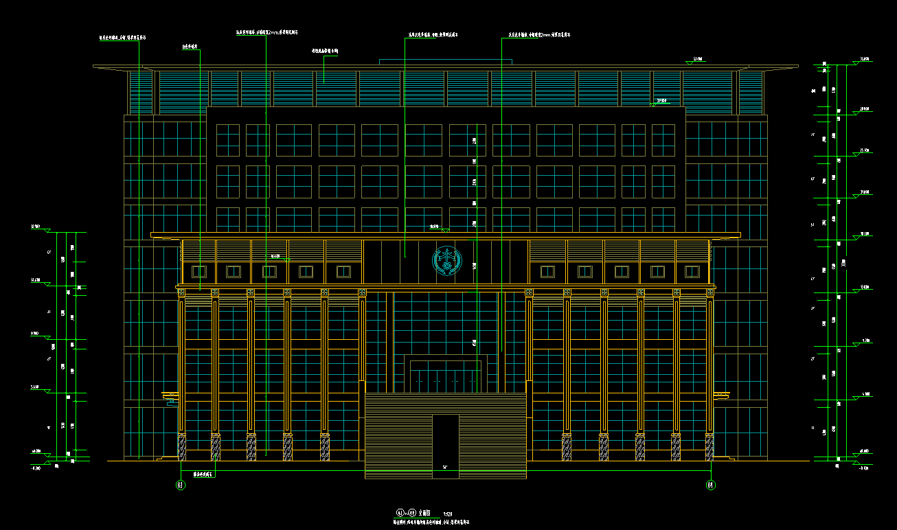 7层7528平-某地人民法庭审判楼