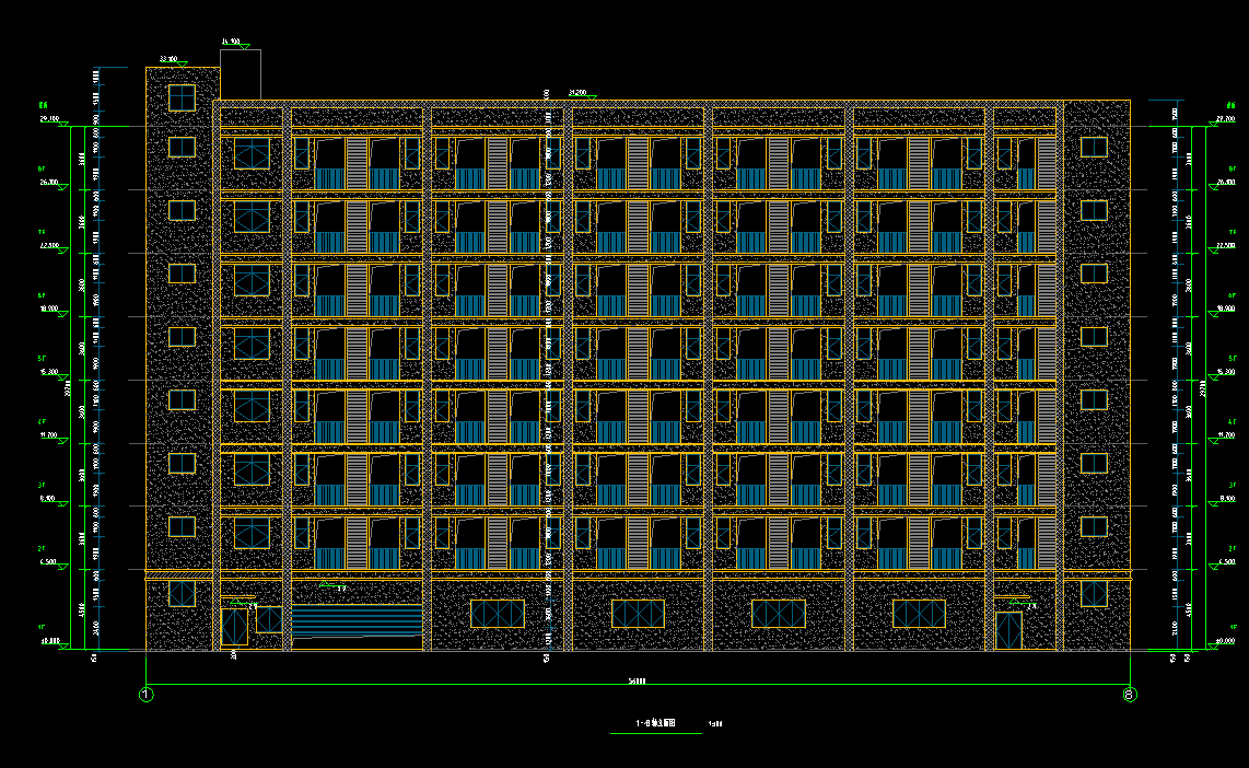 8层4900平-某联合社2号宿舍楼