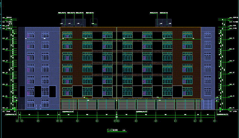 7层27961平方 某公司2号厂房