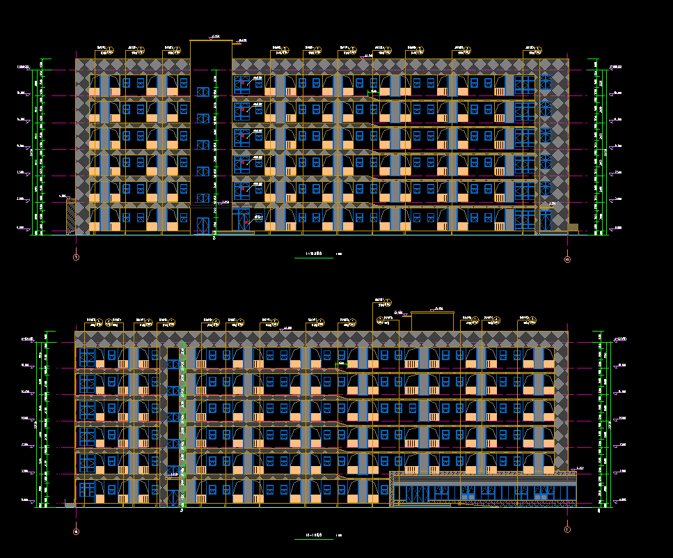 6层6128平-某产业园宿舍楼