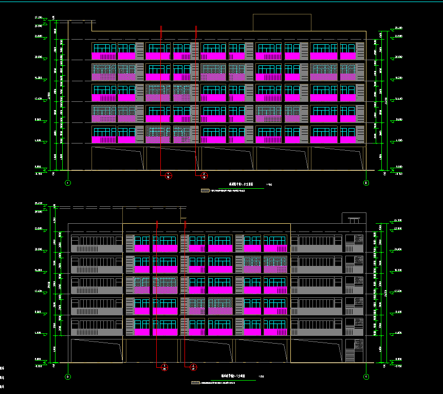 6层7063平-某中学新建教学楼工程