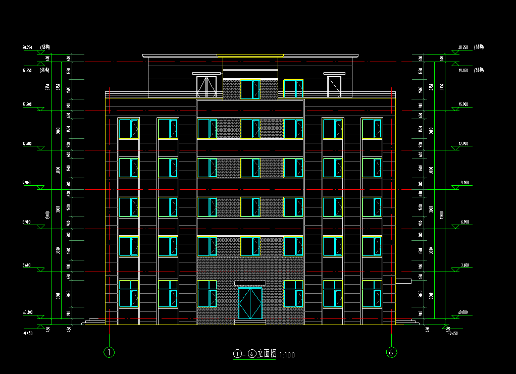 5层1393平-某公司2#办公楼