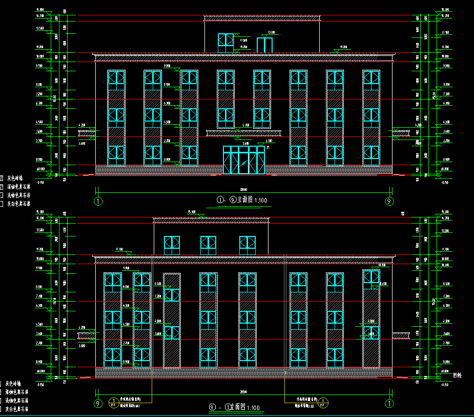 3层1446平-某项目宿舍楼