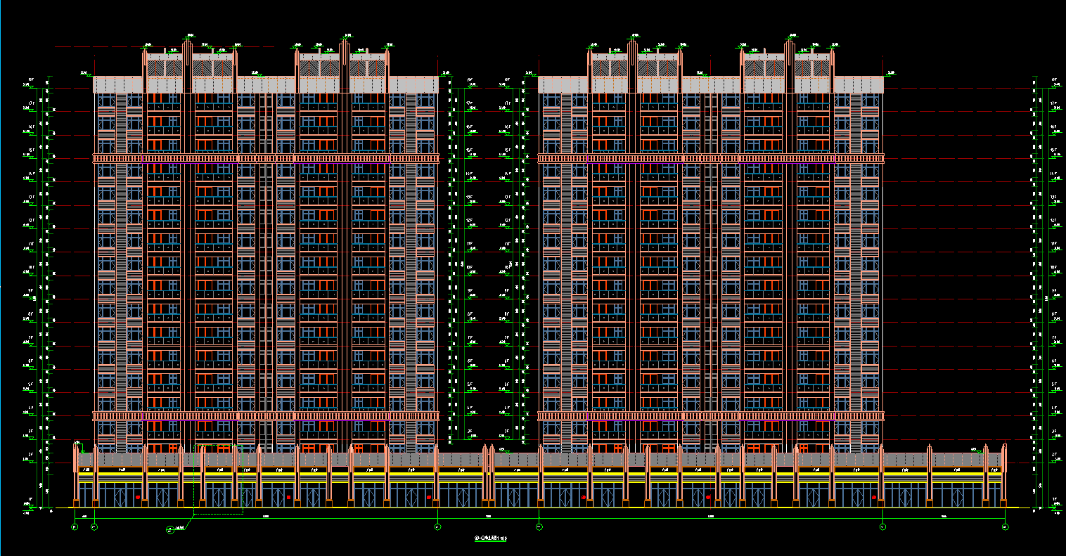 18层-20383平-某村住宅1#2#楼